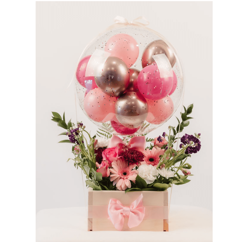 Bloom Bubble | Fresh Flower Balloon Box Bouquet