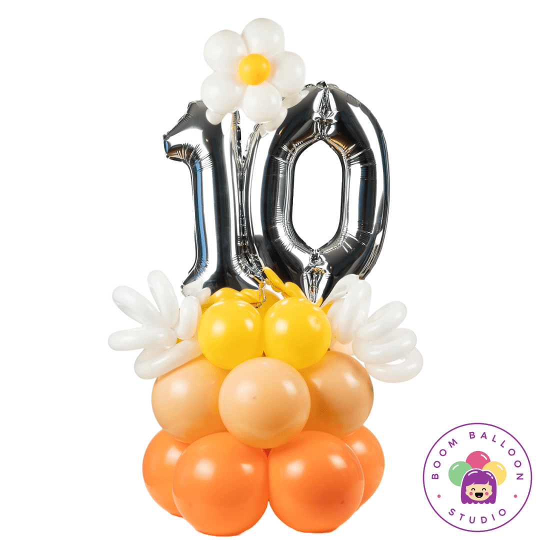 Andrea Mini Balloon Bouquet | Customizable Decor | Air-Filled Solution