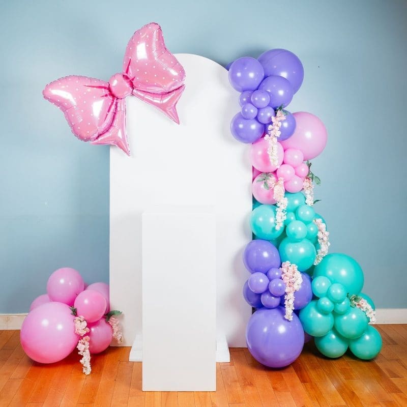 Custom Wooden Arch Balloon Wall Panel Balloon Garland Included