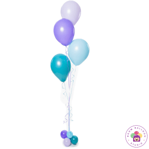 Mini Staggered Helium Balloon Bunch | Perfect for Any Celebration