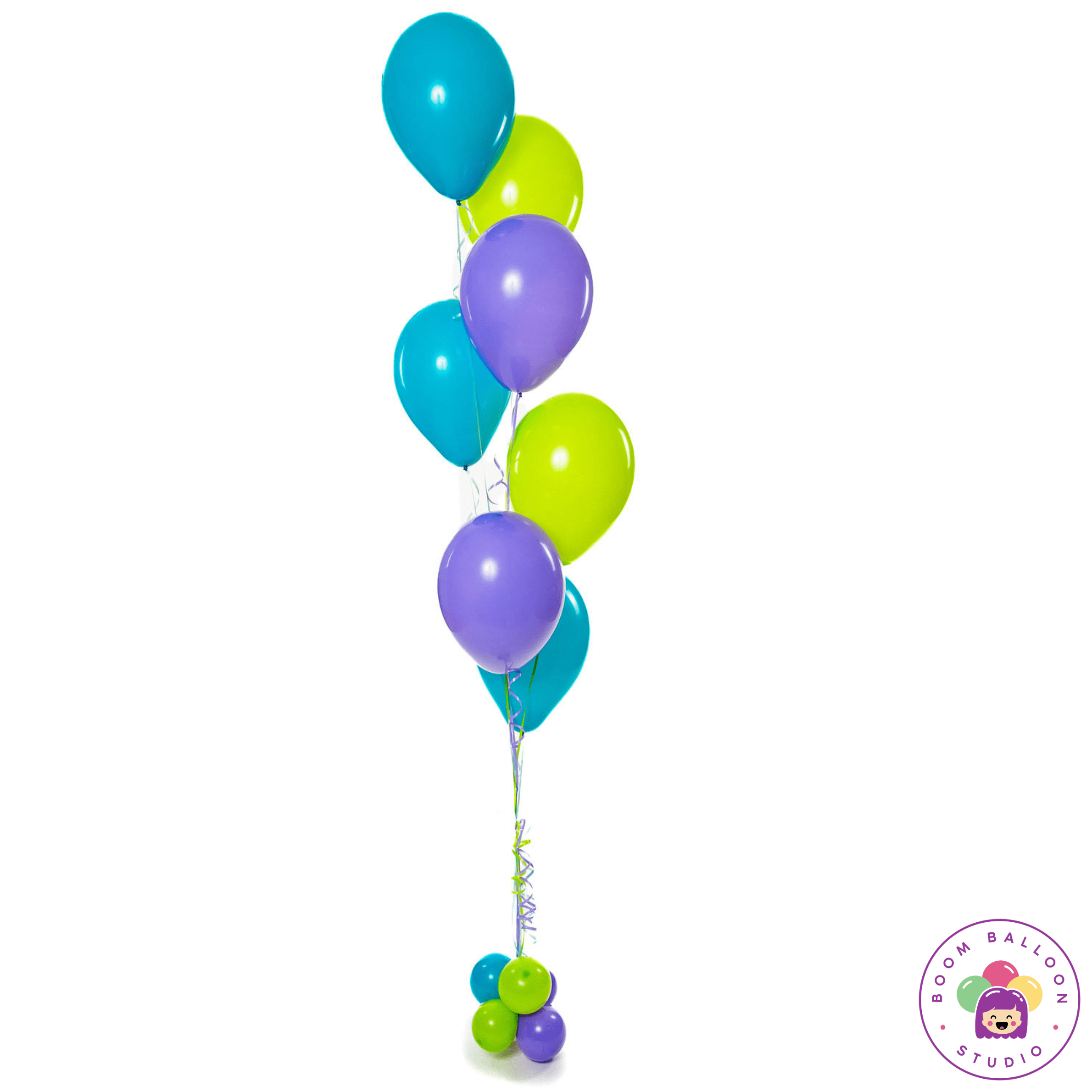Staggered Helium Balloon Bunch | Perfect for Any Celebration!
