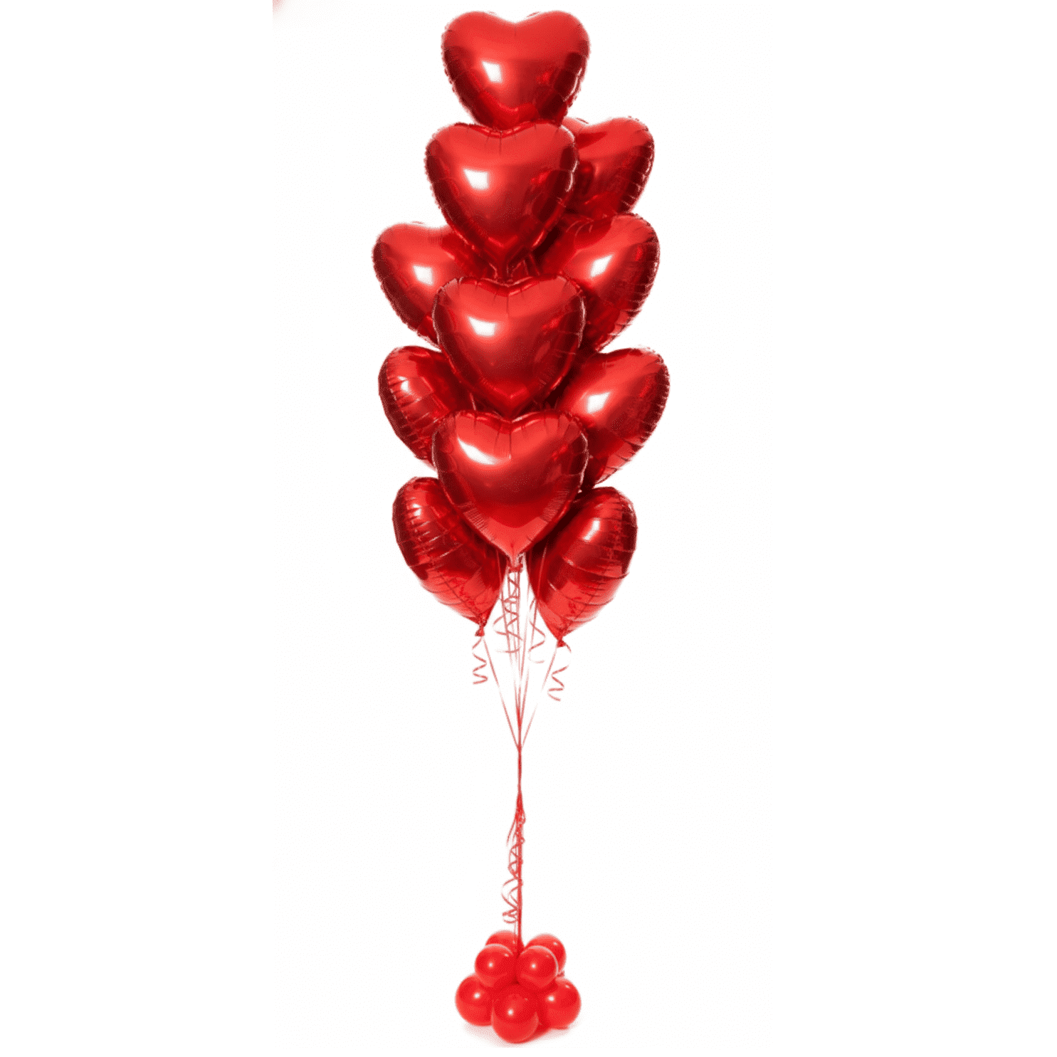 15 Helium Hearts Balloon Bouquet | Say it with Balloons