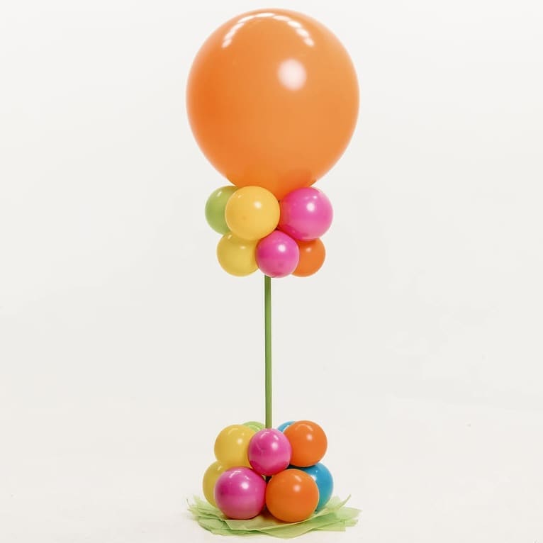 Classic Balloon Centrepiece – Latex Topper (3ft) | Edmonton