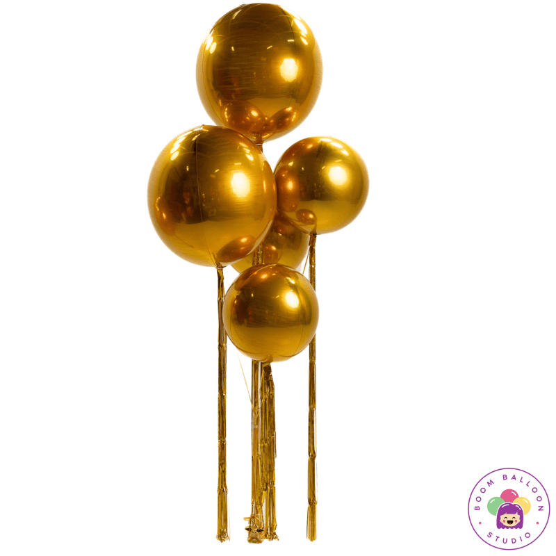 Epic Bunch with Plume | Luxury Helium Orbz Bouquet