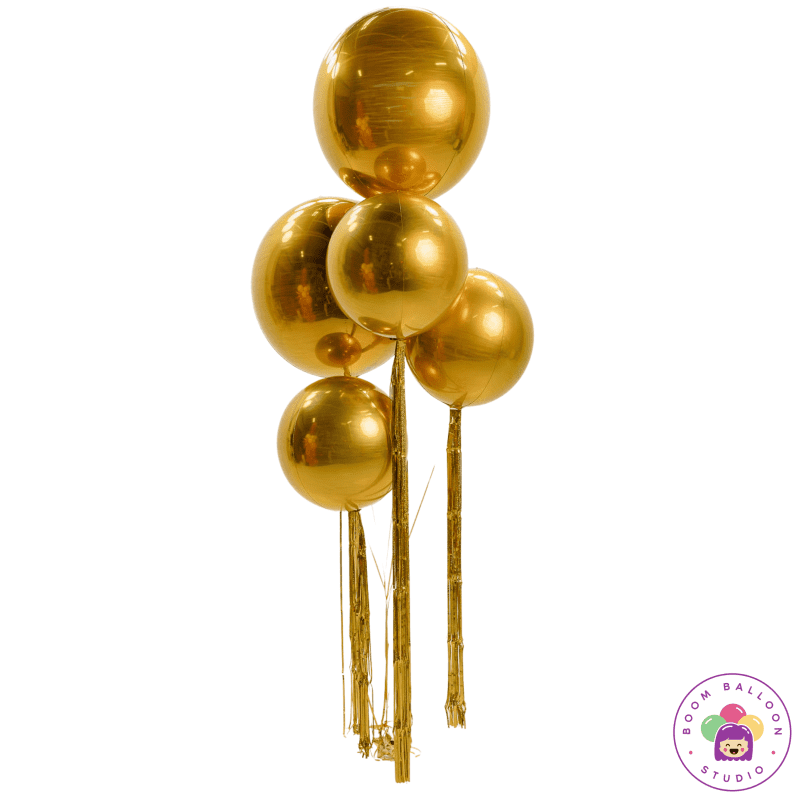 Epic Bunch with Plume | Luxury Helium Orbz Bouquet